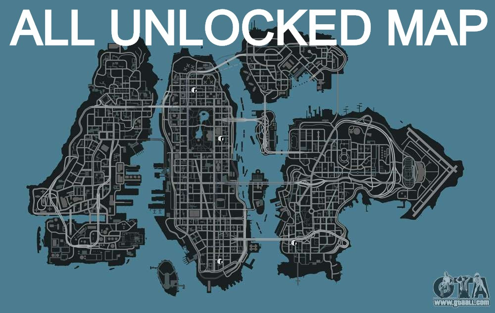 How To Unlock All Maps Of Islands In Gta4 Finish All Mission In Gta4 In Seconds