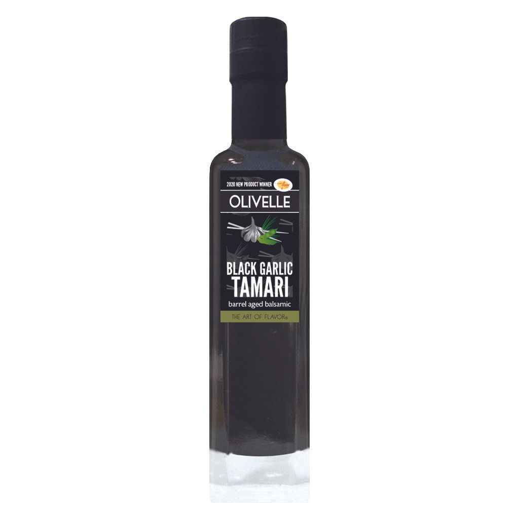 Black Garlic Tamari Barrel Aged Balsamic