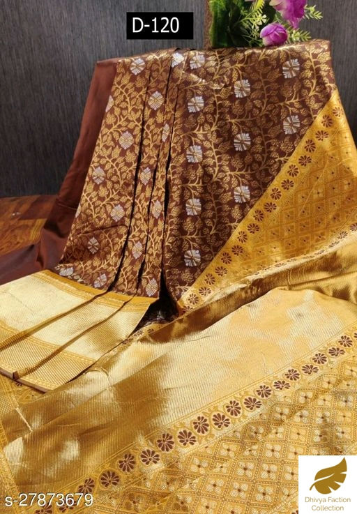Thumbnail: Benita soft  silks  saree