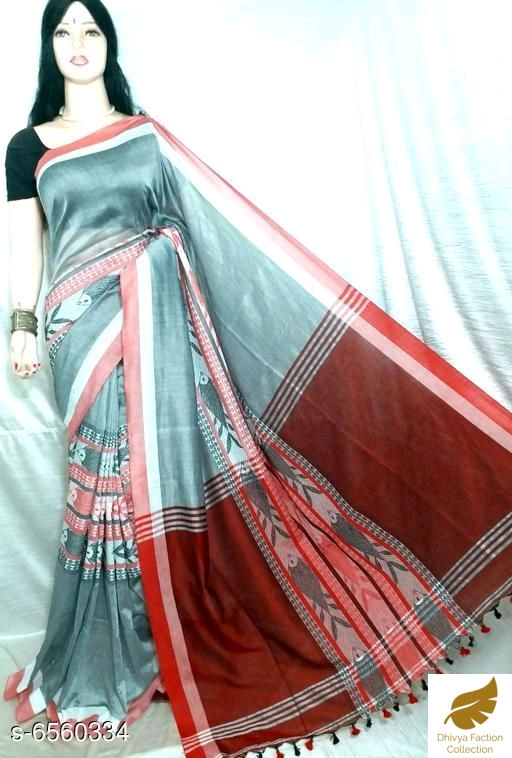 Thumbnail: Cotton  saree  