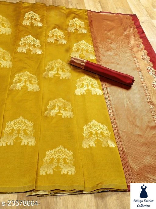 Thumbnail: Kanjivaram  Zari  silks