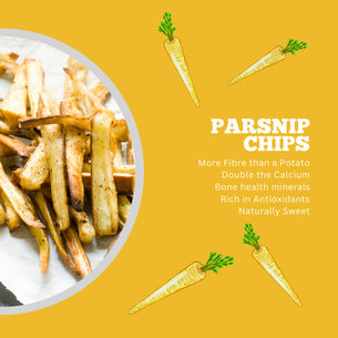 Parsnip chips recipe picture and benefits of parsnips