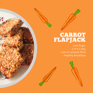 Carrot Flapjack Recipe
