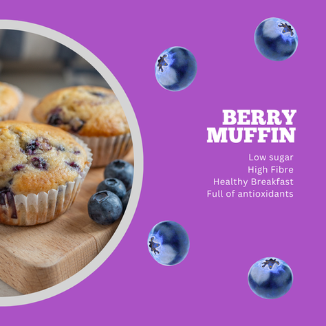 Berry muffin recipe