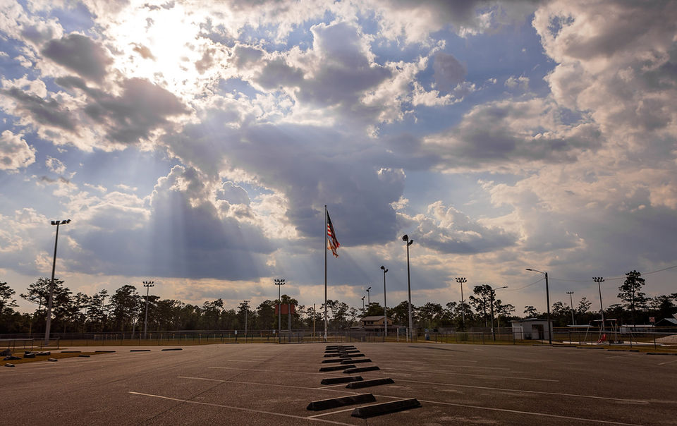 Parking at Sam Atkins Park - Blountstown Florida - Calhoun County - Florida