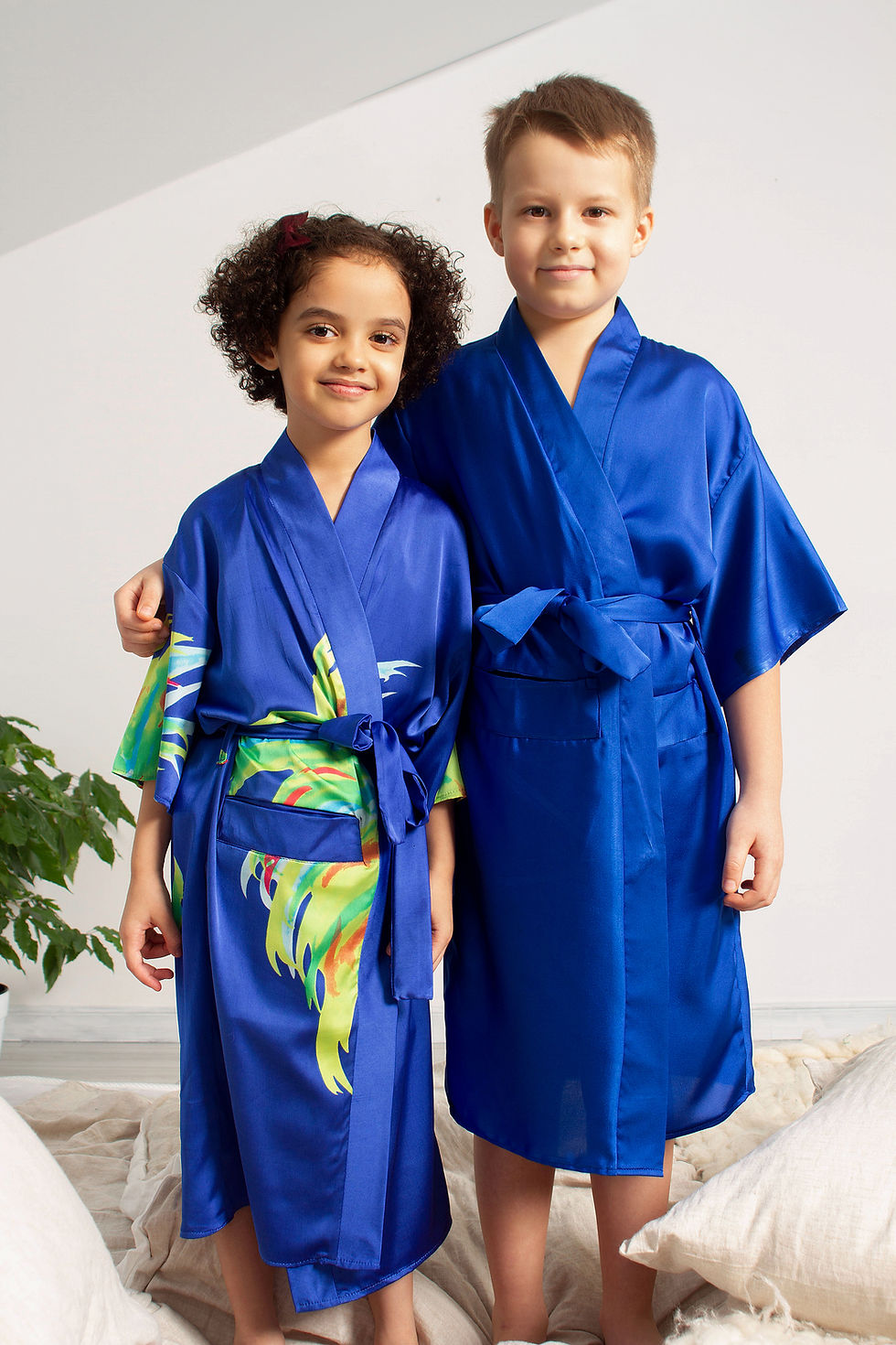 Thumbnail: The Tao Silk Robes For Boys.