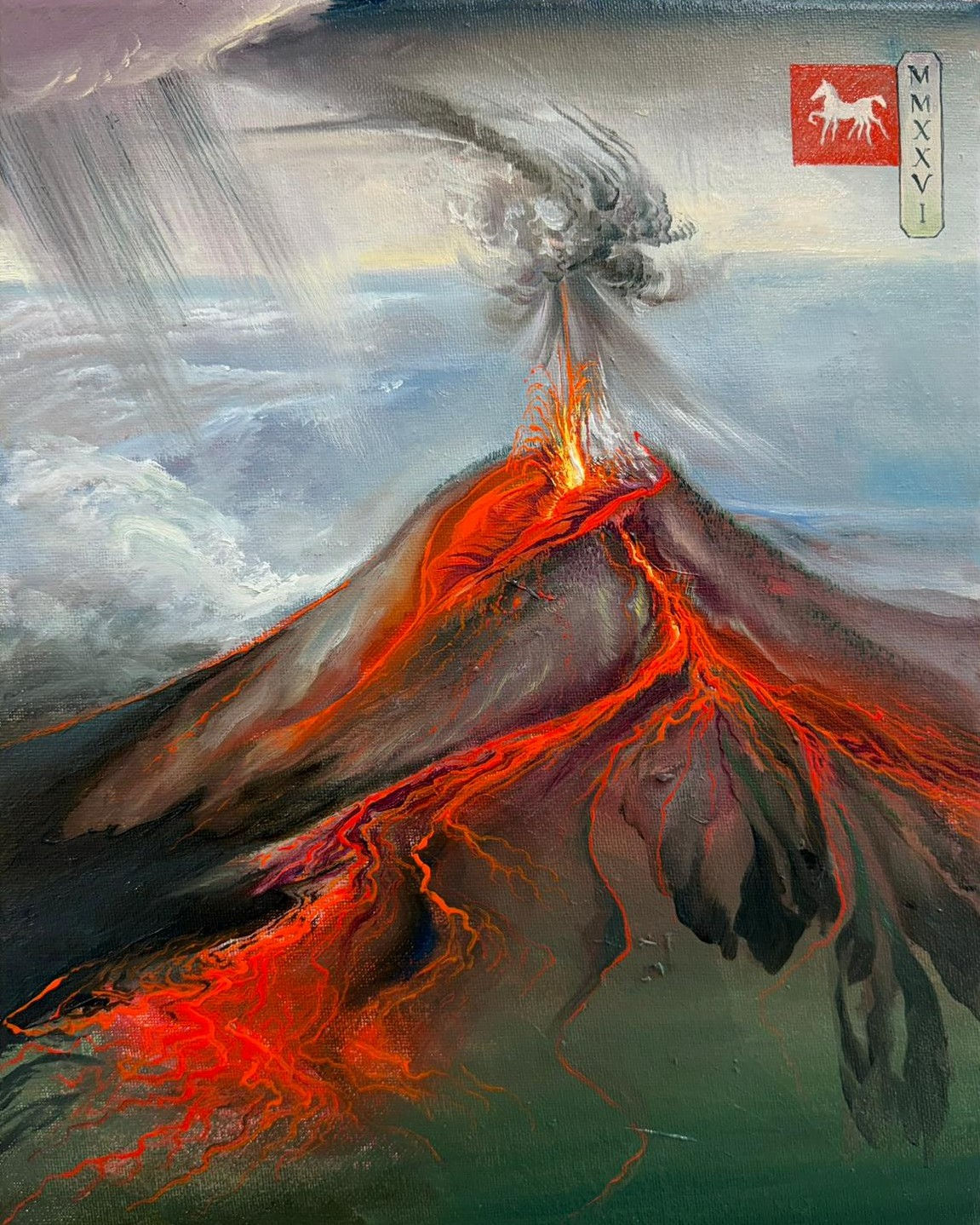 Erupting Volcano