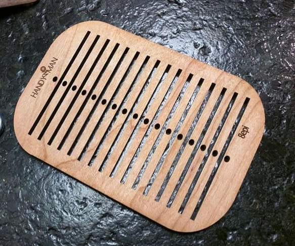 Thumbnail: Small Cherry Backstrap Heddle w/ shuttle or Kit