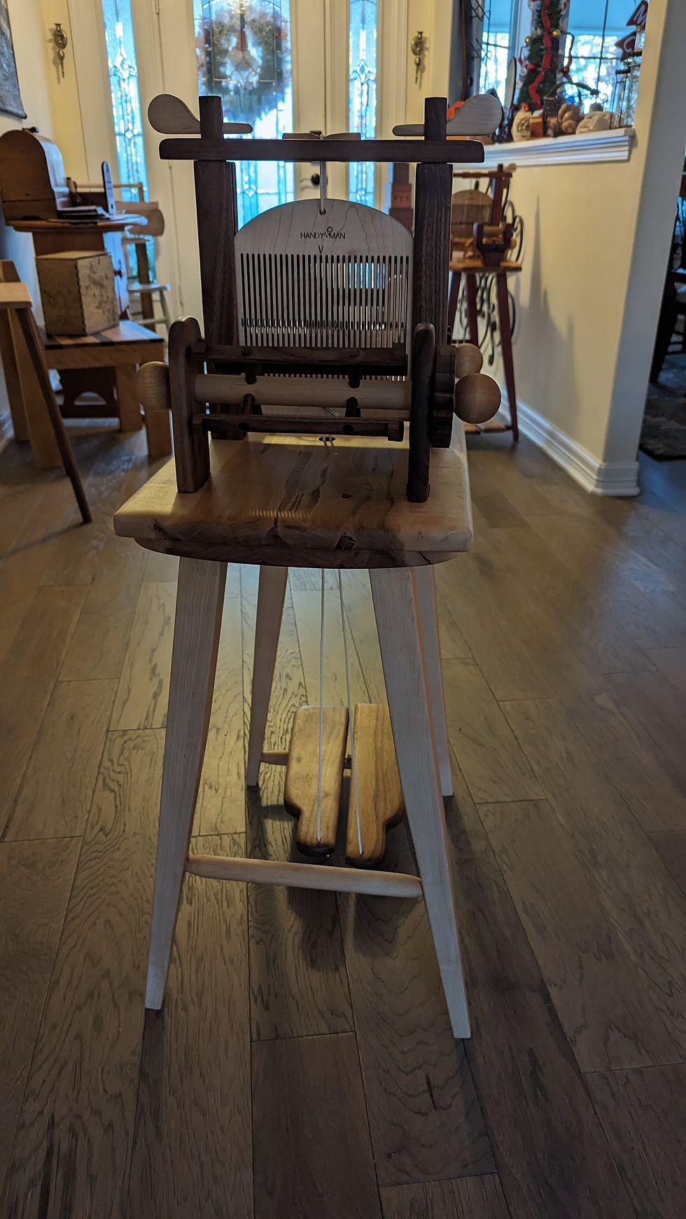 Thumbnail: 2 Treadle Reproduction Loom #11