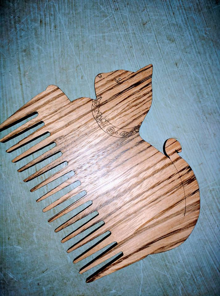 Weaving Warp Combs Kitty and Scotty and Mini