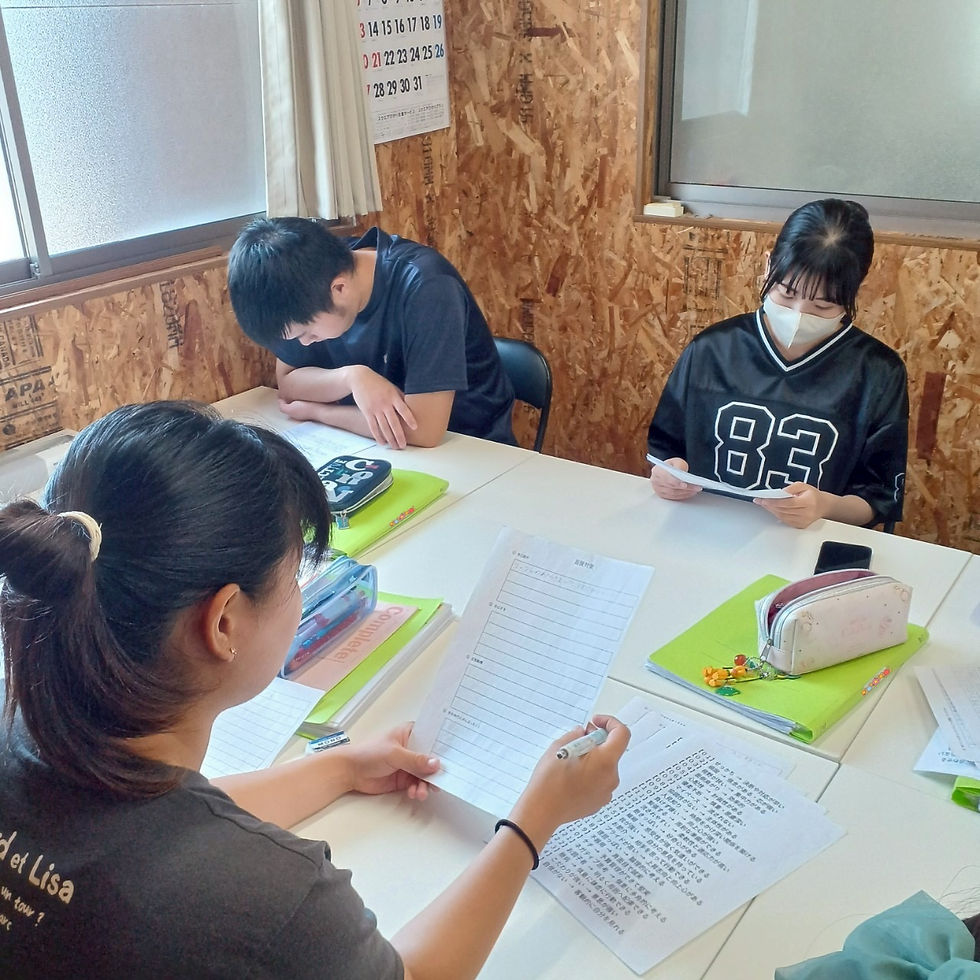 面接練習✍️