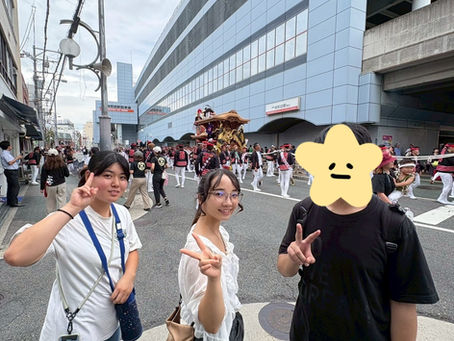 岸和田だんじり試験曳き🏮