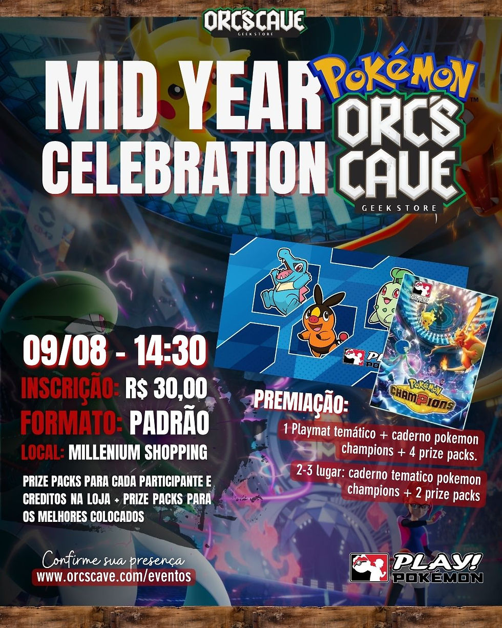 Pokémon TCG – Mid Year Celebration | Orc's Cave Geekstore