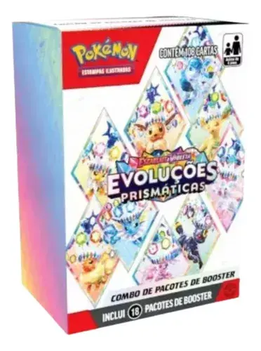 Combo De Booster Ev8.5 Evoluções Prismáticas