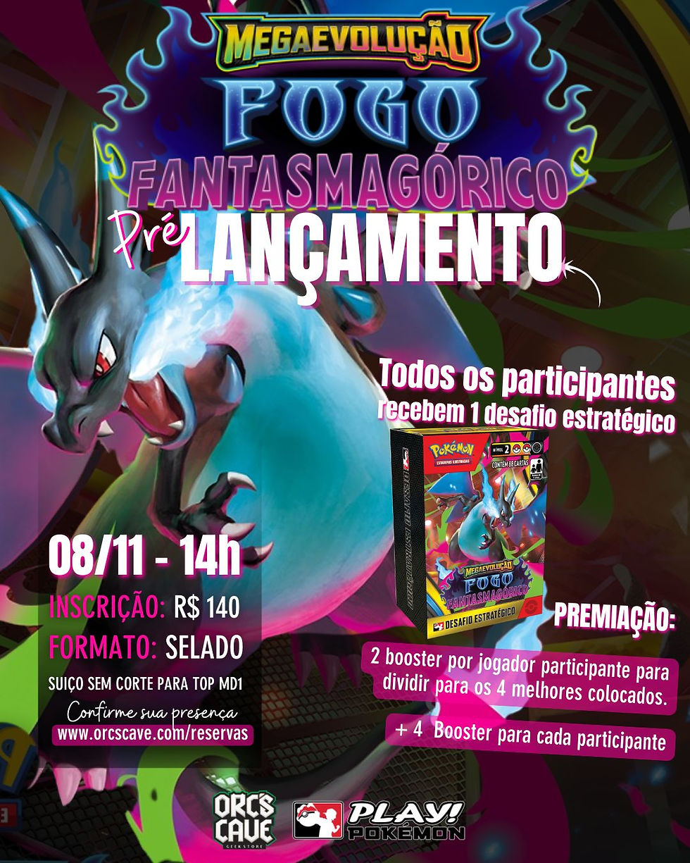 PRÉ LANÇAMENTO - FOGO FANTASMAGORICO