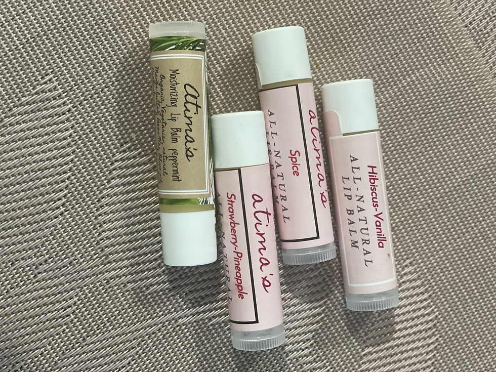 All Natural Lip Balm- collection