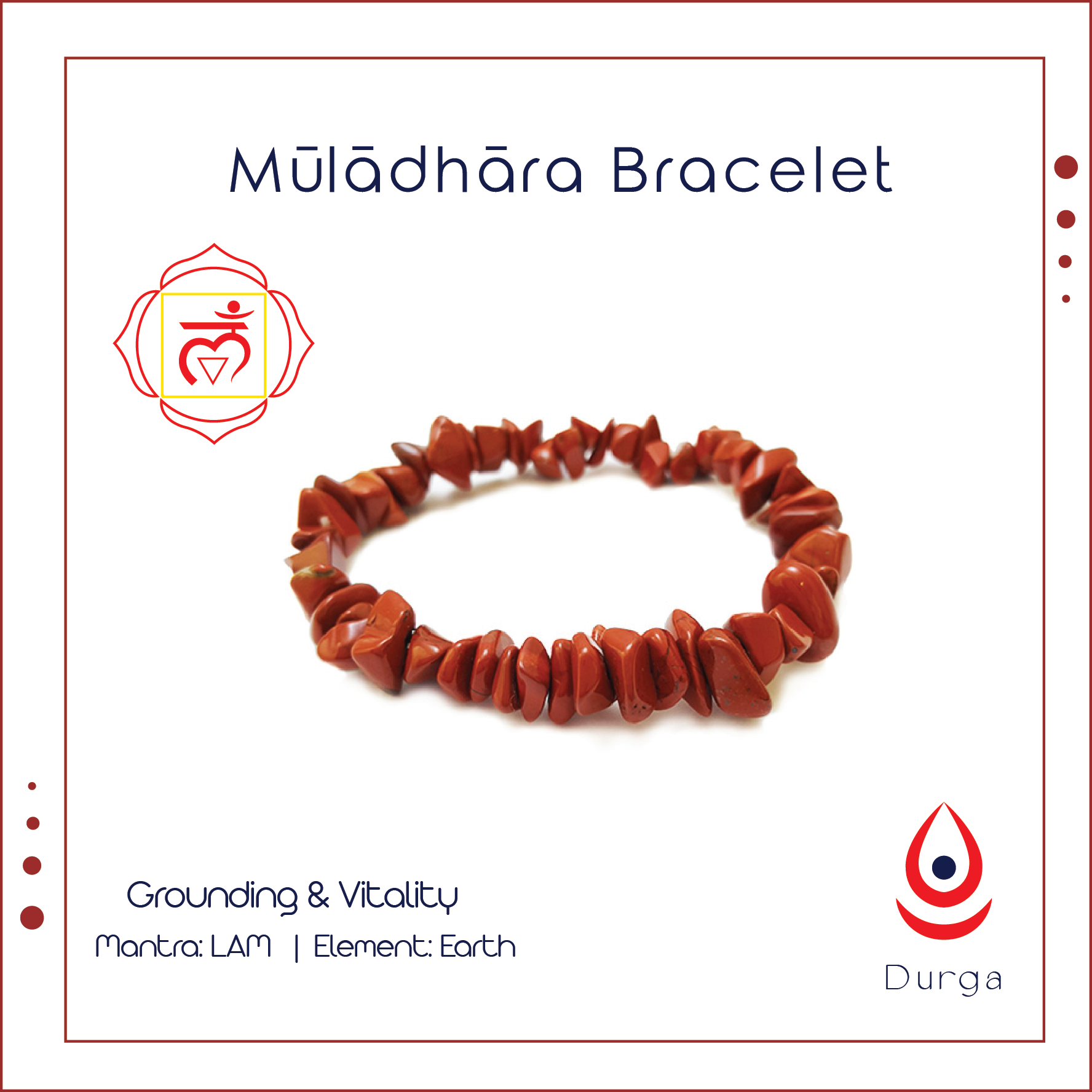 Root Chakra Bracelet