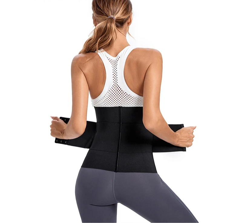 Cusuti Abdominal Waist Trainer Wrap Bandage for Tummy Control & Weight Loss