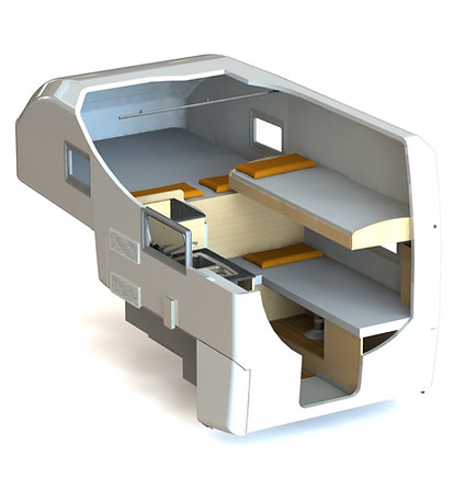 Mode nuit cellule habitable pour pickup CEL'aventure