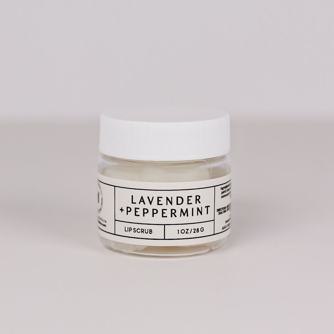 Lavender Peppermint Lip Scrub
