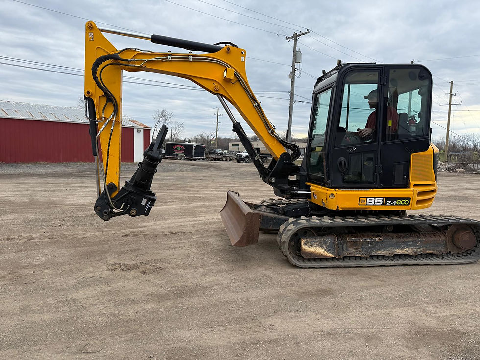 Thumbnail: $69,000-2017 JCB Excavator with Double Cylinder Cobra Shears