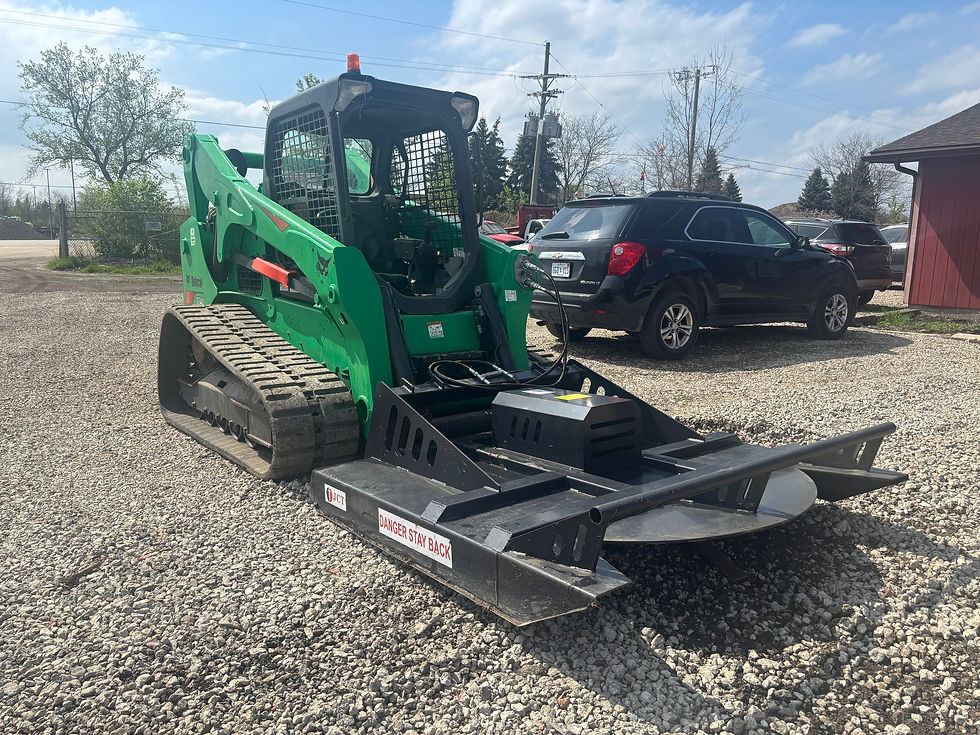 Thumbnail: $37,900 - 2020 Bobcat Skid Steer with Brush Cutter Attachment