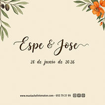 BODA ESPE Y JOSE