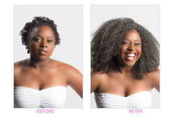 Haute Kinky Hair - Silver Fox Unit
