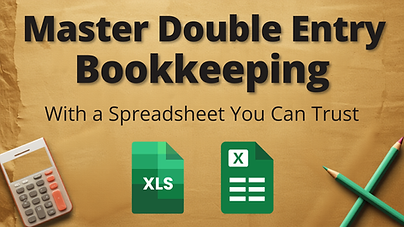 Double Entry Bookkeeping Spreadsheet