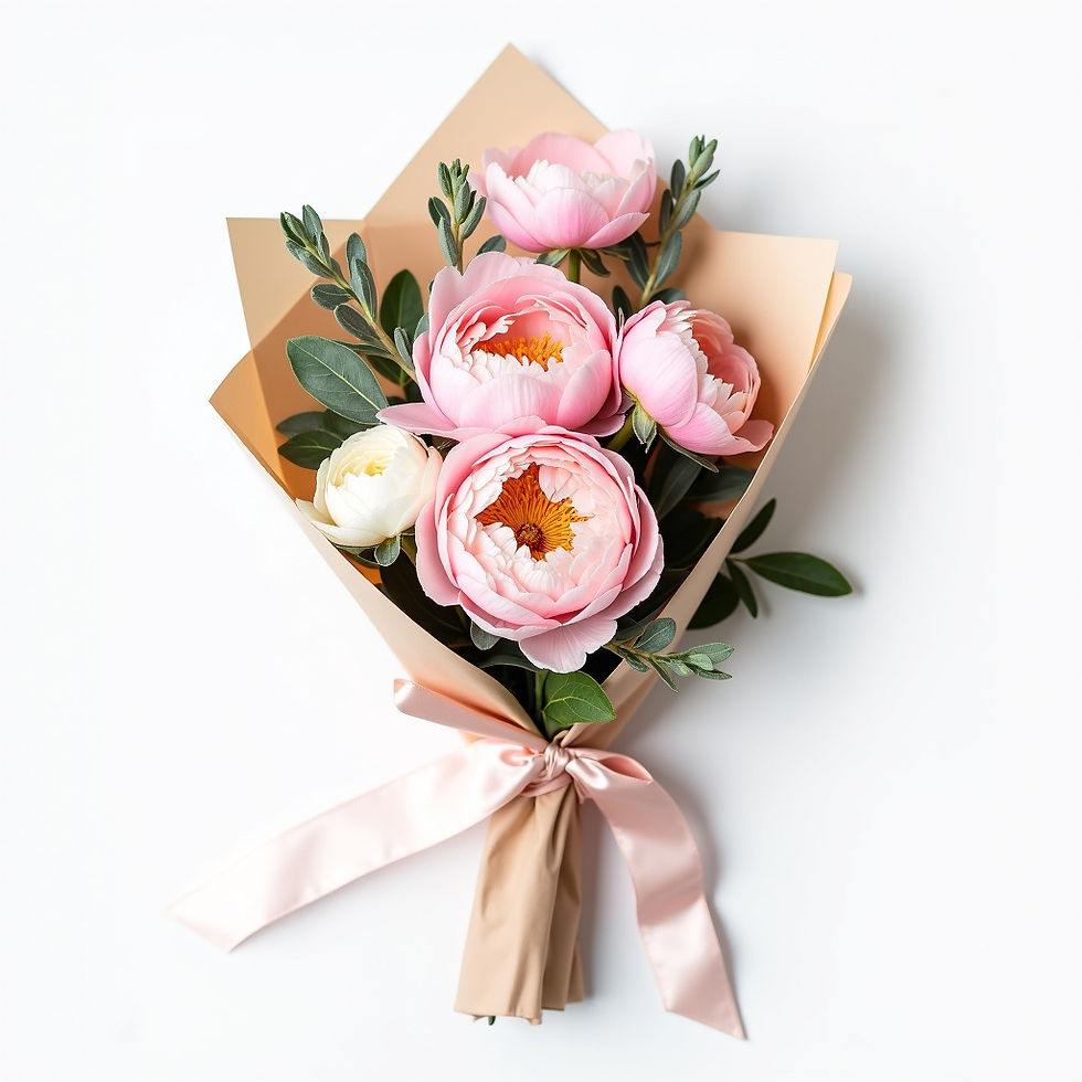Blushing Peony Gather