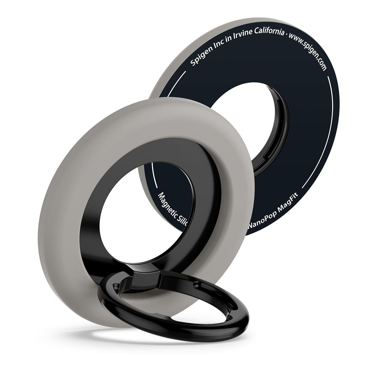 Spigen Nano Pop Magnetic Phone Grip Adjustable Holder Ring Kickstand Designed fo