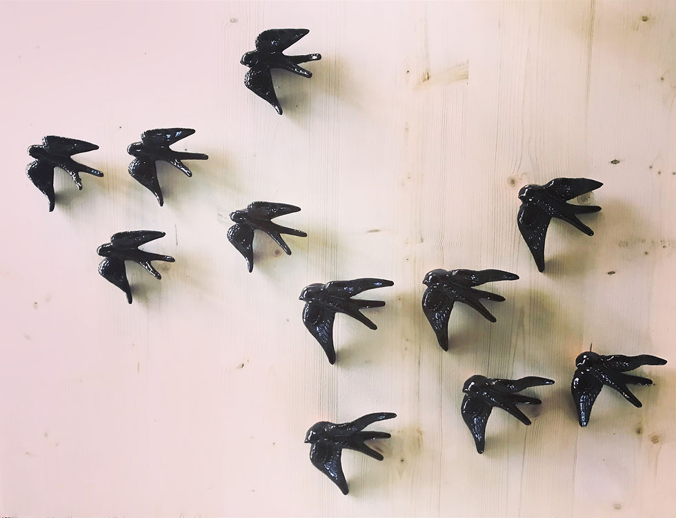 Thumbnail: Andorinha decoração