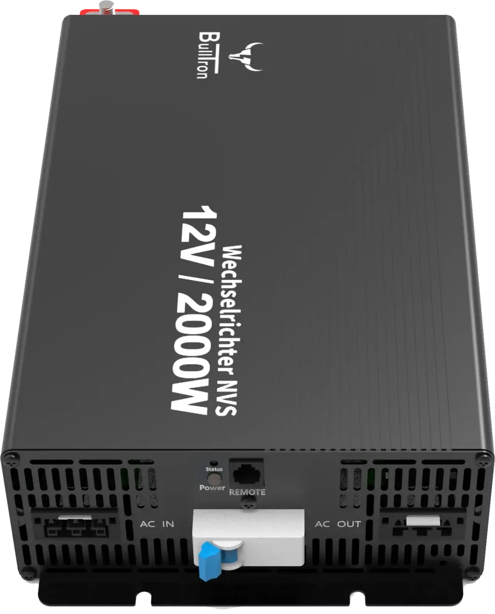 Miniaturbild: BullTron NVS Wechselrichter 2000W mit ON/OFF Schalter und Fernbedienung