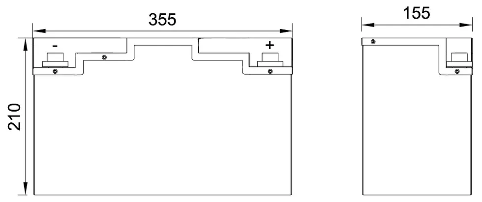Miniaturbild: BullTron 12,8V Polar 230Ah inkl. Smart BMS mit 200A Dauerstrom & BT/WiFi App