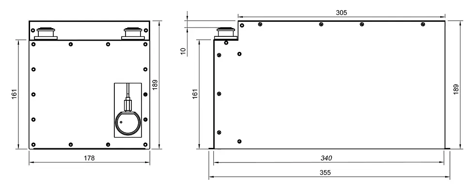 Miniaturbild: BullTron 12,8V Polar 270Ah inkl. Smart BMS mit 200A Dauerstrom & BT/WiFi App