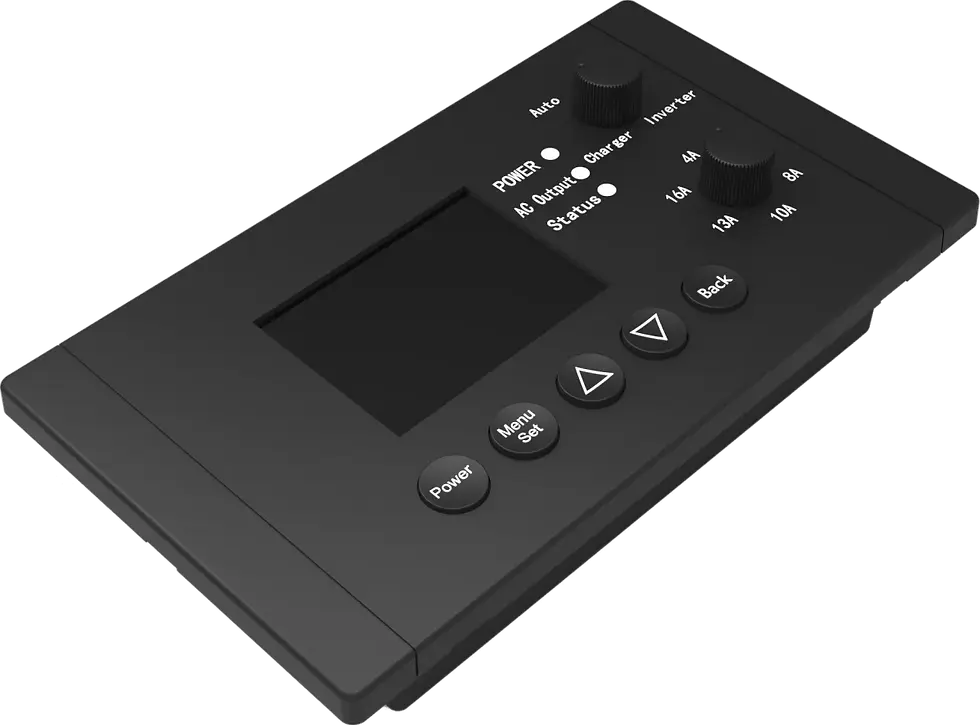 Miniaturbild: BullTron Combi (4000W Wechselrichter + 120A Ladegerät) mit Fernbedienung