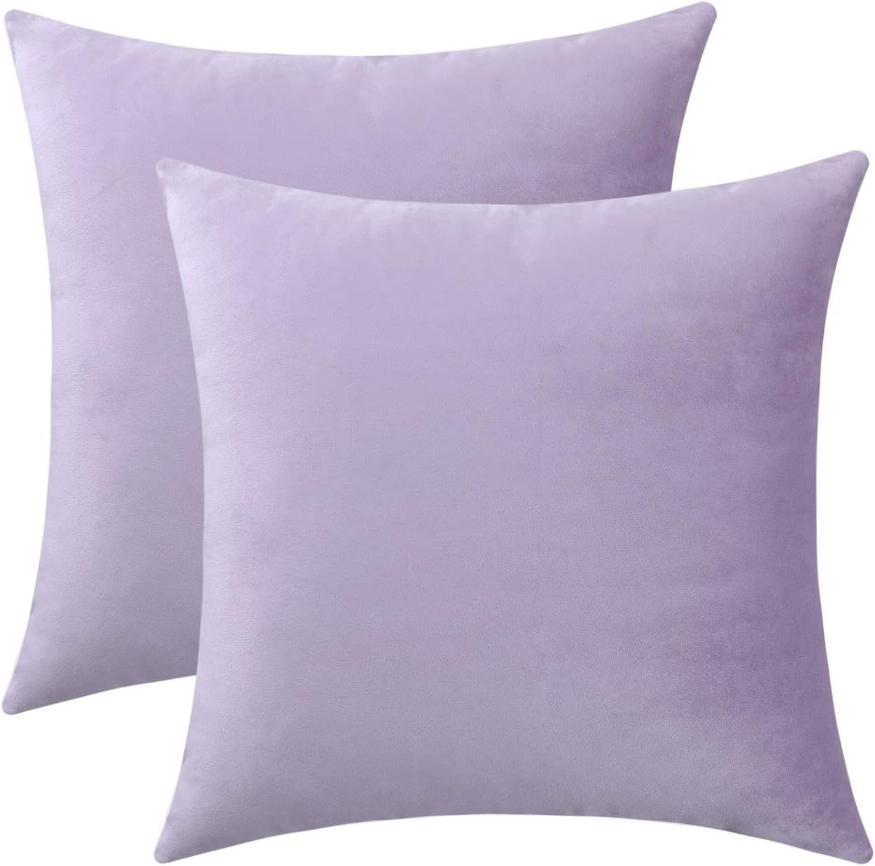 Lavender Velvet Pillow
