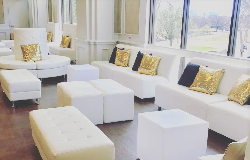 White Lounge Furniture Lounge And Event Rentals Fort Worth