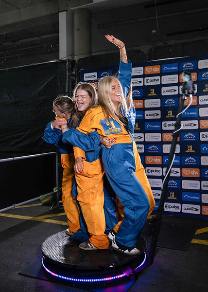 360 Booth at the Highlanders Home Game