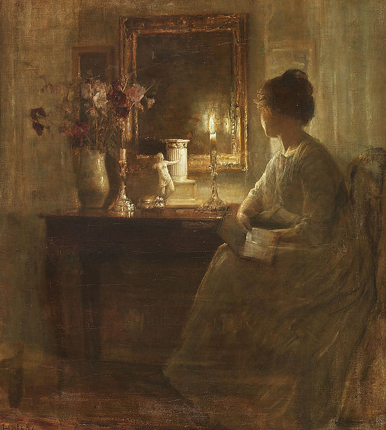 Carl_Vilhelm_Holsoe_(Danish_artist,_1863-1935)_Interior_with_a_Woman_(2).jpg