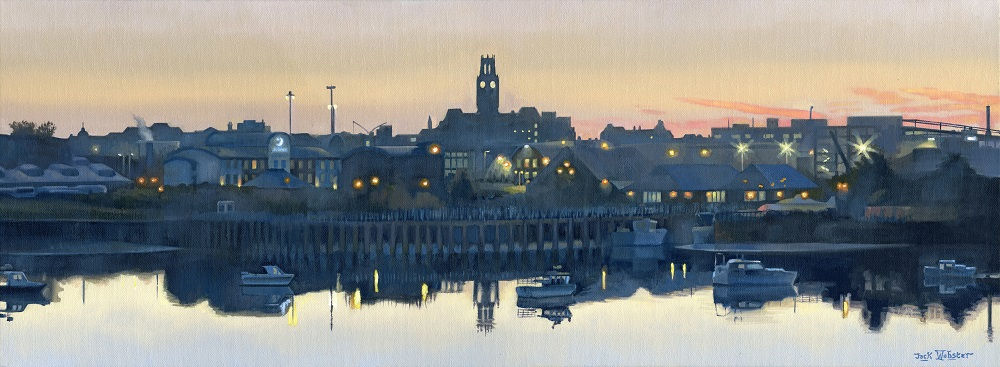 Barrow Skyline From Walney Channel