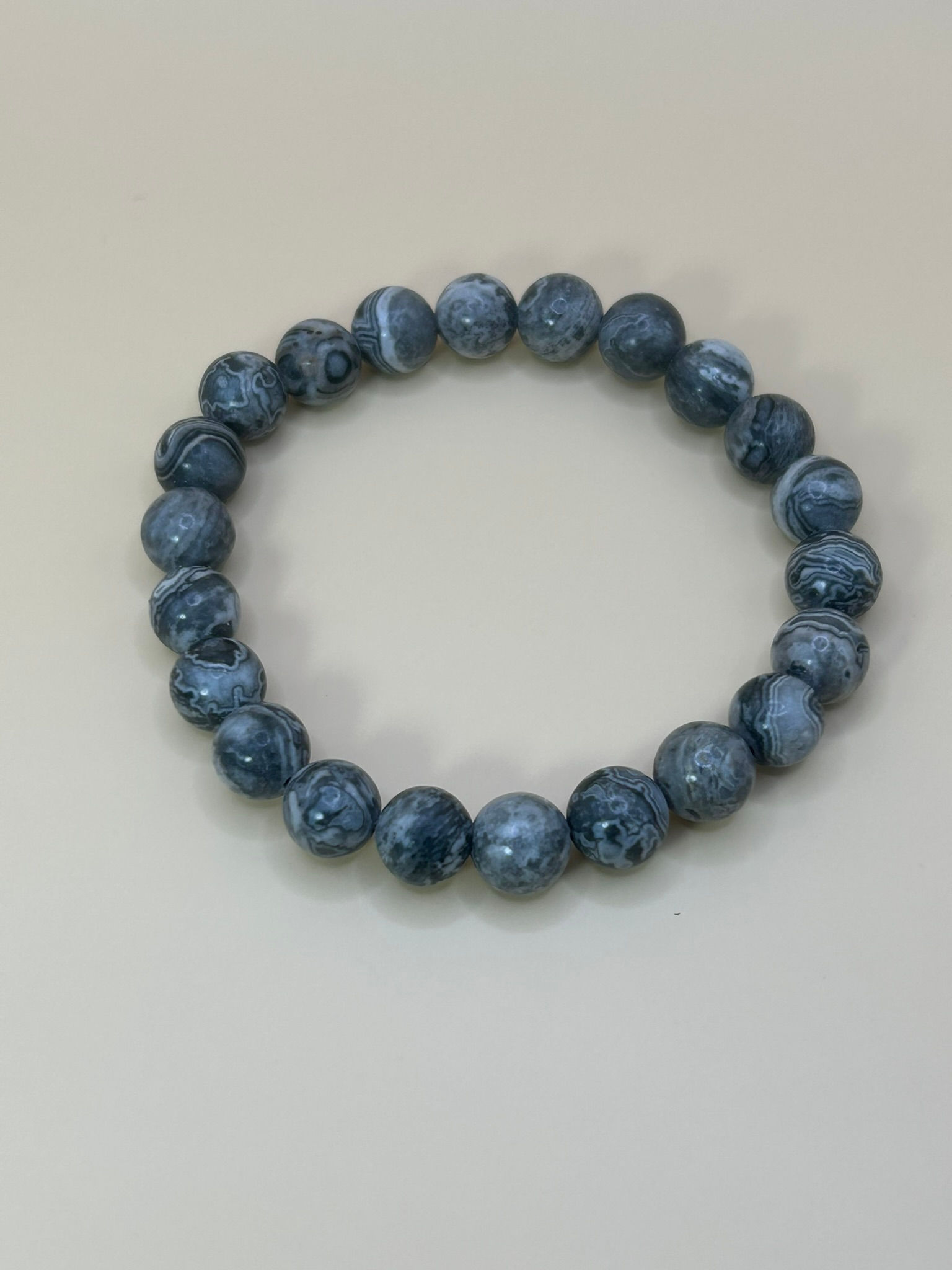 Picasso Jasper beaded bracelet