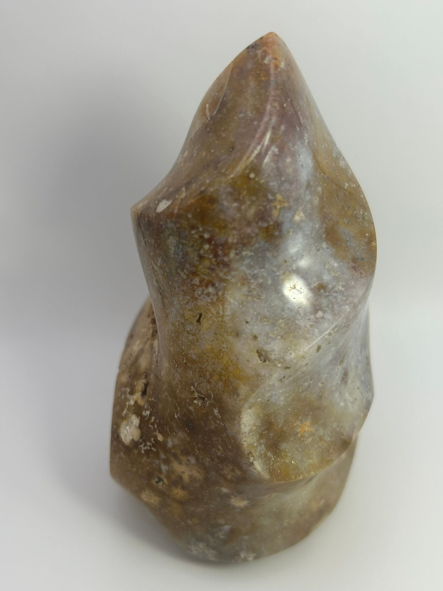 Ocean Jasper Flame Figurine (135.8 mm)