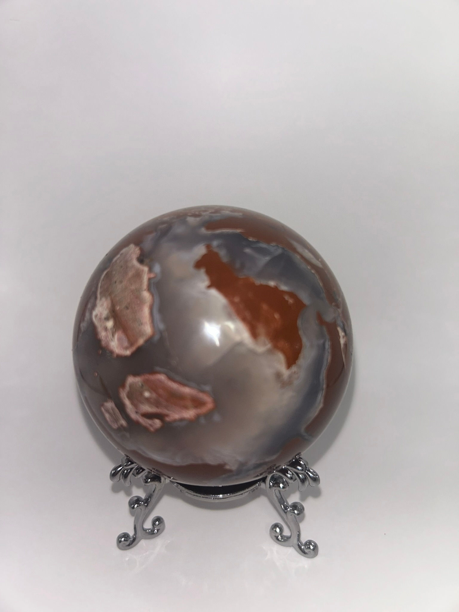 Red Jasper Sphere (67.0 mm)
