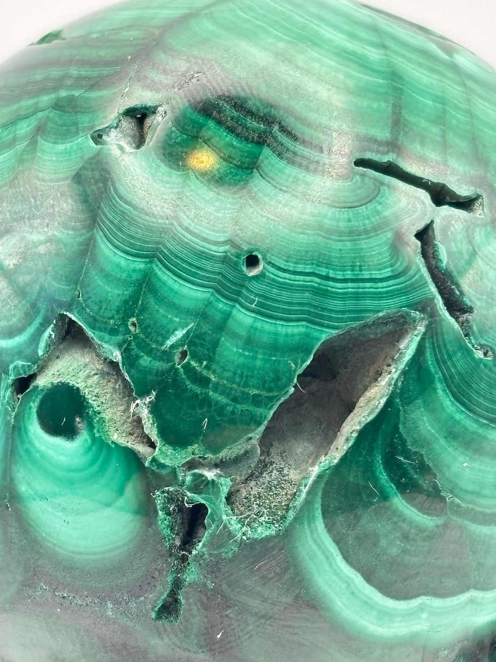 Thumbnail: Druzy Malachite Sphere (48.6 mm)