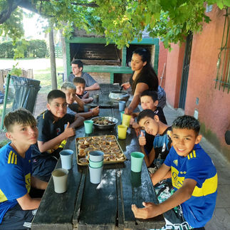 Campamento puntos corazon