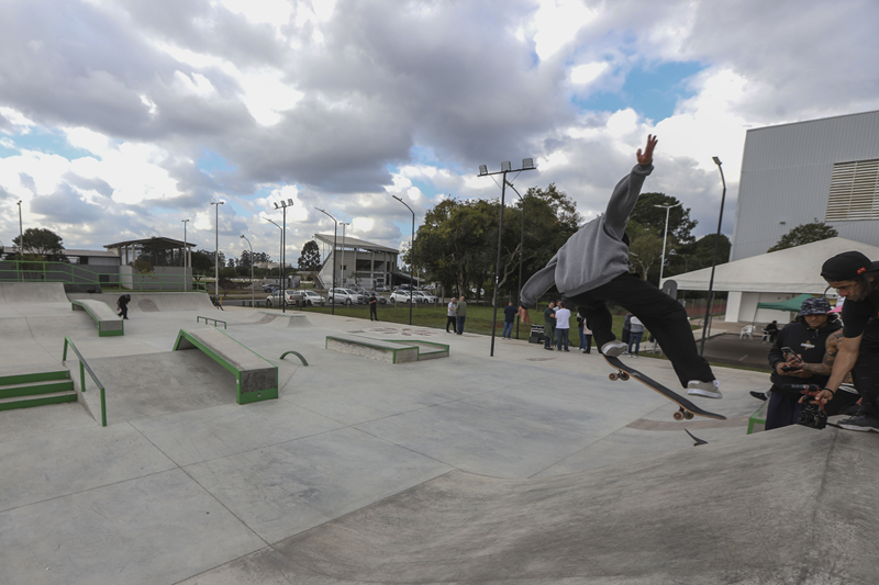 Fim de semana terá competições nacionais de skate e escalada no Parque Olímpico do Cajuru