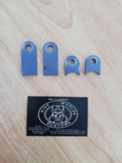 WELD ON  MOTORCYCLE FRAME MOUNTS