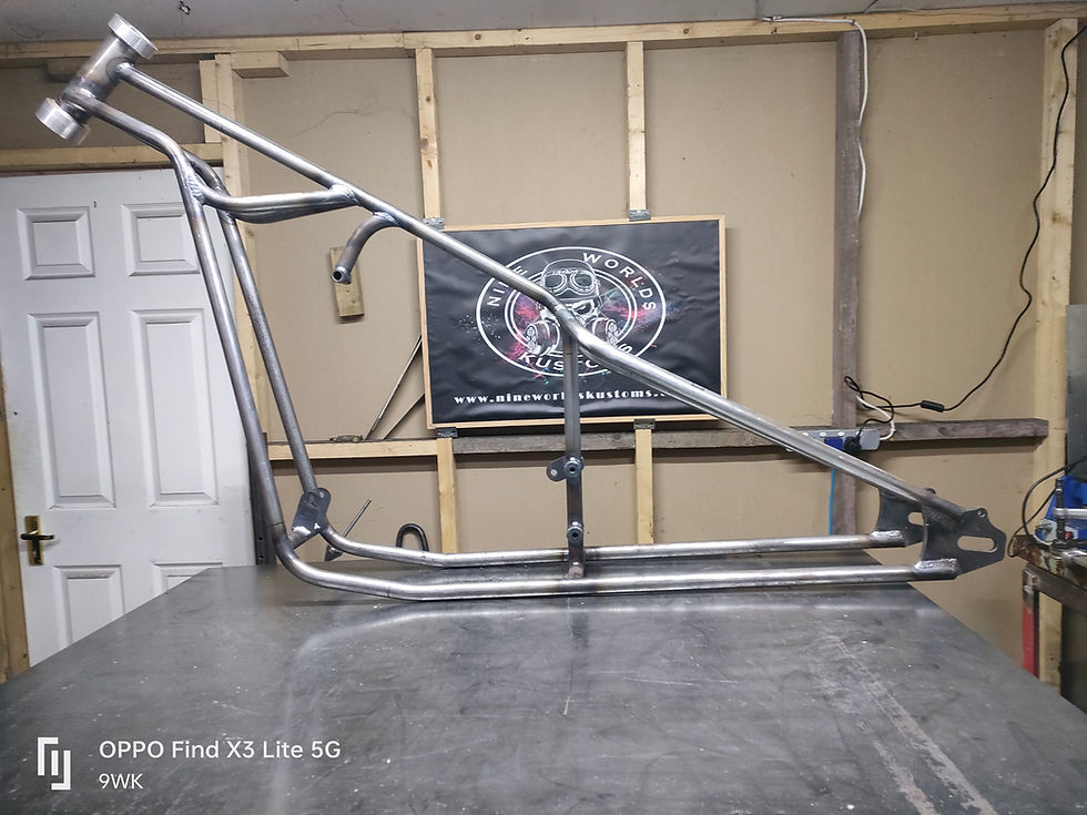 Thumbnail: 9WK LOWRIDER GOOSE NECK FRAME