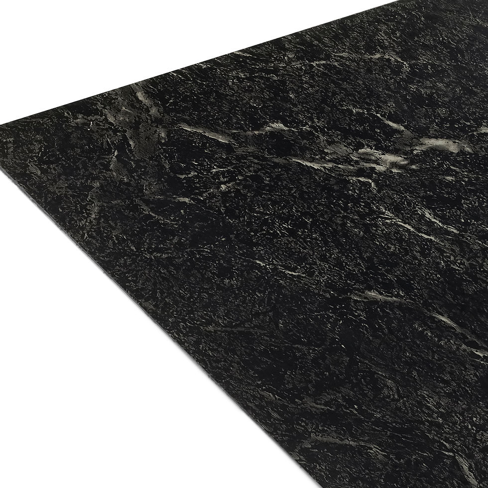 Thumbnail: Sterling Black with White Vein Marble 12x12 Self Adhesive Vinyl Floor Tile